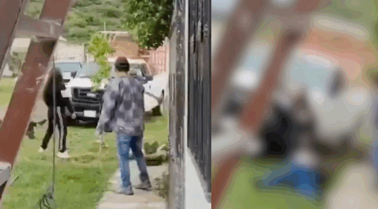 Conductor arrolla a madre e hija tras disputa por terreno en Puebla