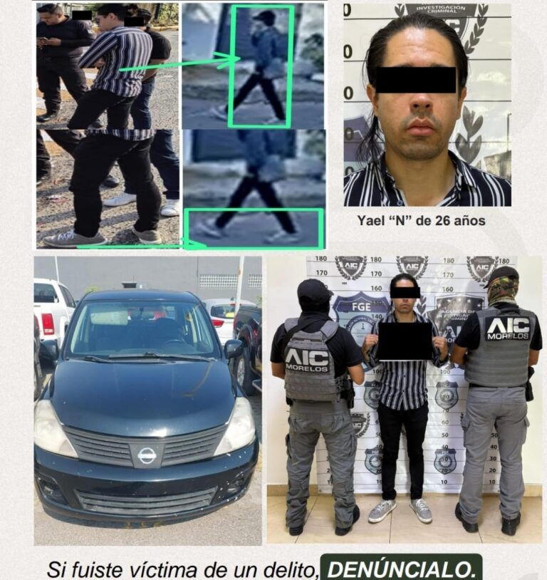 Cae sujeto ligado al robo de 200 automóviles en Morelos