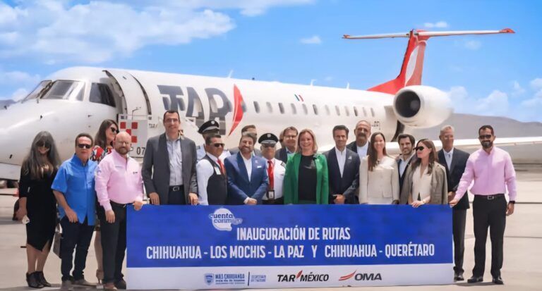 Chihuahua estrena vuelos directos a Los Mochis, La Paz y Querétaro