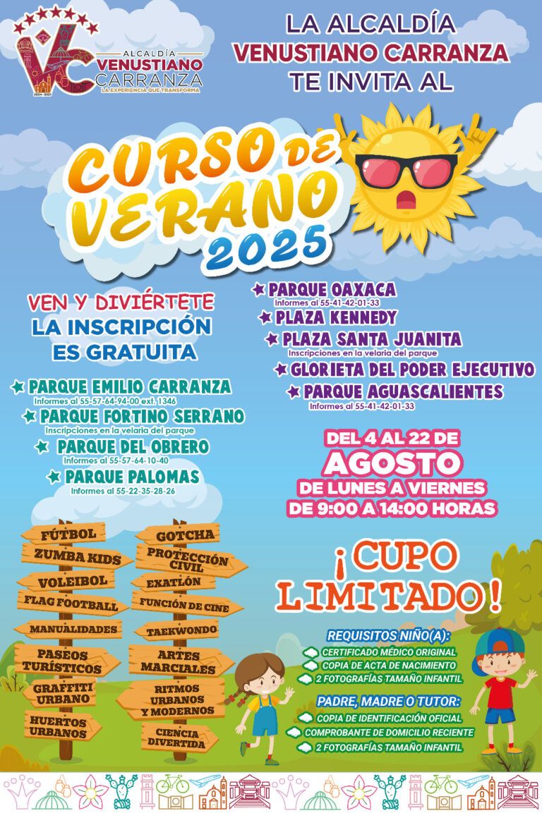 V. Carranza registra numero record en Curso de Verano 2025
