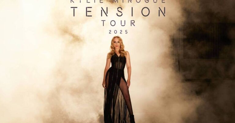 Kylie Minogue llega a México con su espectacular Tension Tour 2025