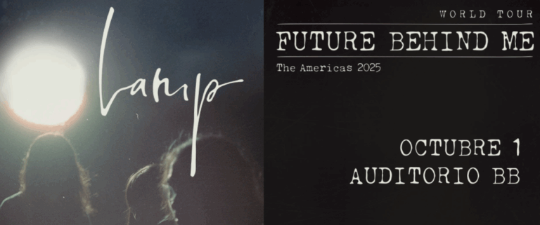 Tour “Lamp Future Behind Me – The Americas World Tour” llega a México y América en 2025
