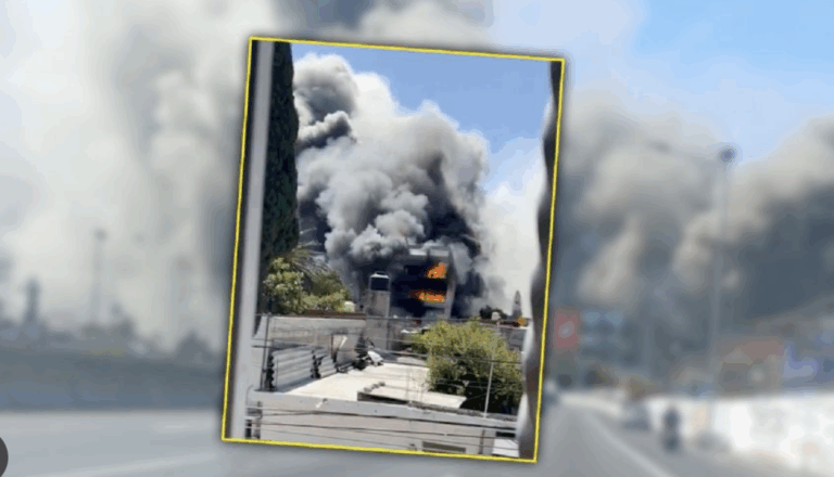 Se reaviva fuerte incendio en la colonia Hank González, Ecatepec: tres bomberos intoxicados y 500 evacuados