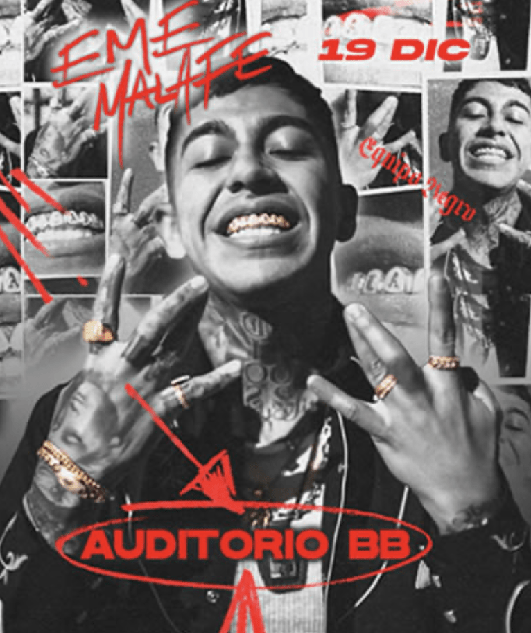 🎤 Eme MalaFe se presentará en el Auditorio BB de CDMX este 19 de diciembre