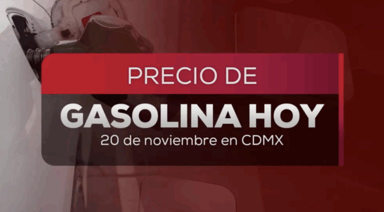 Precio de la gasolina hoy jueves 20 de noviembre: costos actualizados y dónde ahorrar más