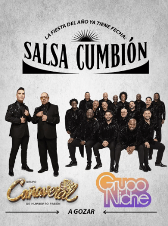 Salsa Cumbión llega a la Arena CDMX: una noche de salsa y cumbia con Grupo Niche y Grupo Cañaveral