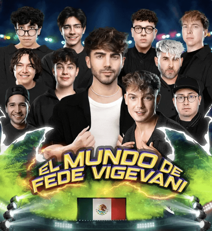 🎤 Concierto “El Mundo de Fede Vigevani” llega a Arena CDMX el 13 de diciembre 2025